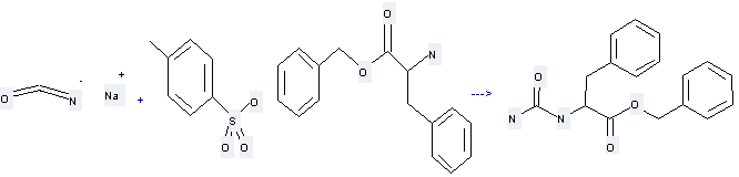 DL-Phenylalanine-obzl p-tosylate can be used to produce 3-phenyl-2-ureido-propionic acid benzyl ester